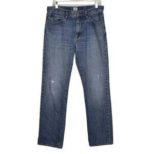 J. Crew Factory Vintage Slim Straight Blue Jeans Size 33x32